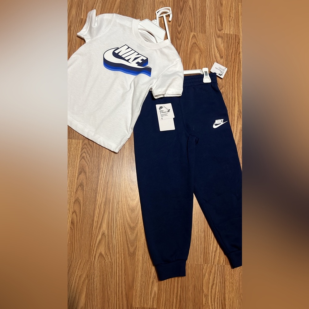 Nike Kids Dark Blue Joggers